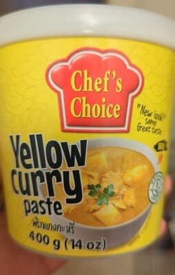 Yellow curry paste