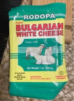 White Original Bulgarian Cheese
