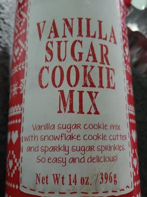 Vanilla Sugar Cookie Mix