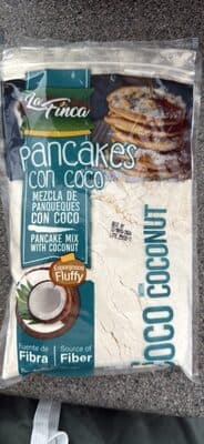Pancakes con coco