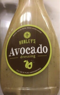 Dressing avocado