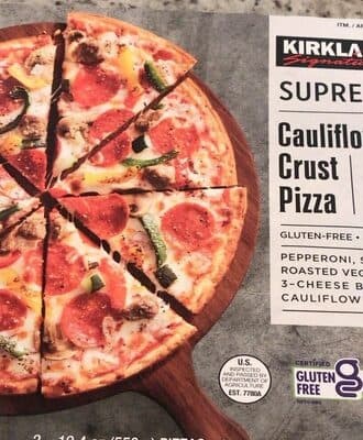 Supreme Cauliflower Crust Pizza