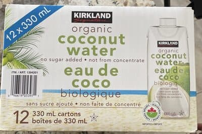Organic Coconut Water