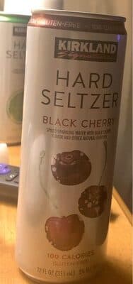 Black Cherry Hard Seltzer