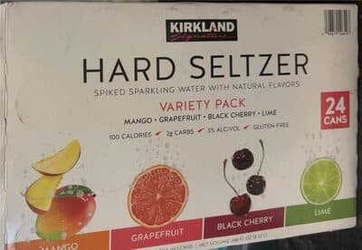 Hard seltzer