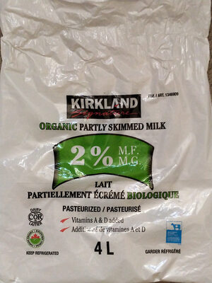 Organic Partly Skimmed Milk