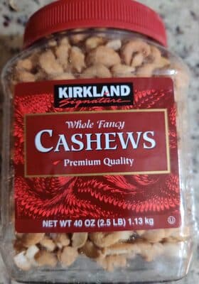 Whole Fancy Cashews