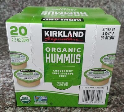 Organic hummus