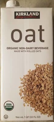 Kirkland Signature Organic Non-Dairy Oat Beverage