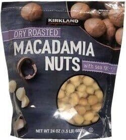 Dry Roasted Macadamia Nuts With Sea Salt