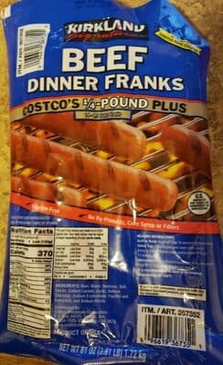 Beef Dinner Franks