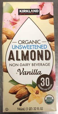 Vanilla Unsweetened Almond Non-Dairy Beverage