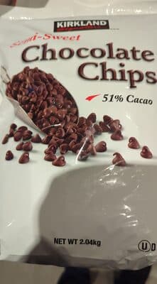 Kirkland Semi-sweet Chocolate Chips 51% Cacao