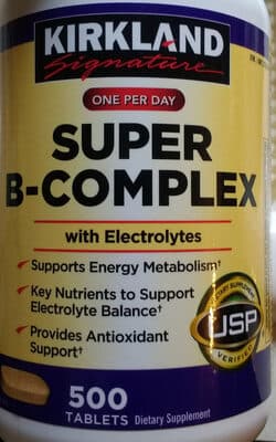 Kirkland Signature One Per Day Super B-Complex With Electrolytes
