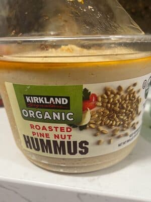 Organic Roasted Pine Nut Hummus