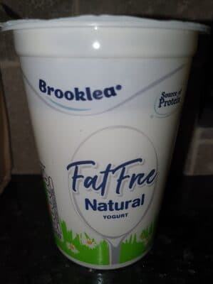 Brooklea Fat Free Natural Yoghurt