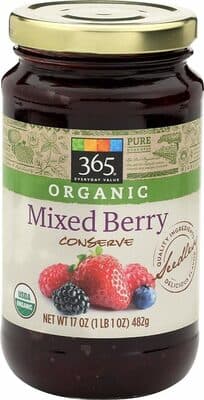 Mixed Berry Organic Fruit Spread