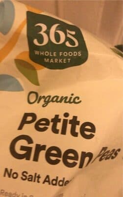 No Salt Added Petite Green Peas