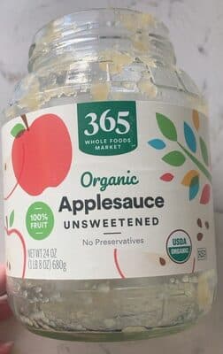 Unsweetened Applesauce