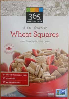 Whole Grain Wheat Squares Cereal