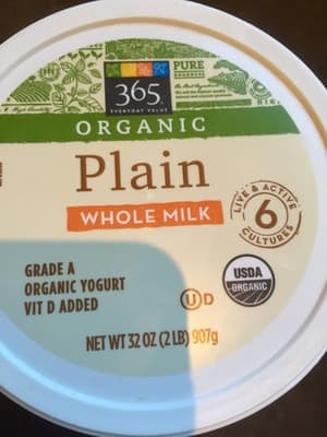 Plain Whole Milk Yogurt