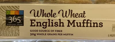 Whole Wheat English Muffins