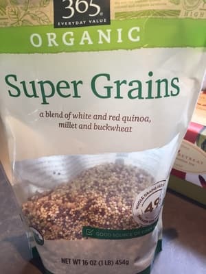 Super Grains A Blend Of White And Red Quinoa, Millet And Buckwheat