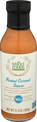 Peanut Coconut Sauce