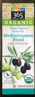 Mediterranean Extra Virgin Olive Oil