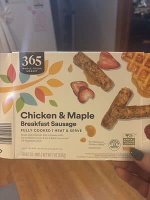 Chicken & Maple Breakfast Sausage