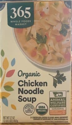 Chicken Noodle Organic Soup