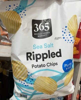 Sea Salt Rippled Potato Chips
