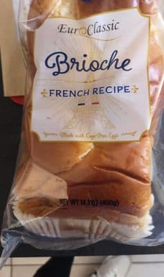 French Recipe Euro Classic Brioche