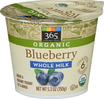 Blueberry Whole Milk Yogurt