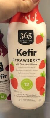 Strawberry Kefir Cultured Whole Milk