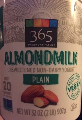 Plain Almond Milk Unsweetened Non-Dairy Yogurt