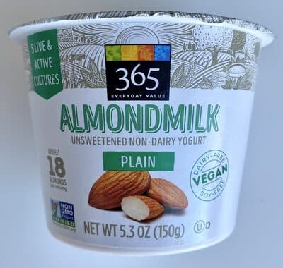 Plain Almondmilk Unsweetened Non-Dairy Yogurt