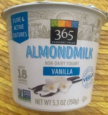 Vanilla Almondmilk Non-Dairy Yogurt