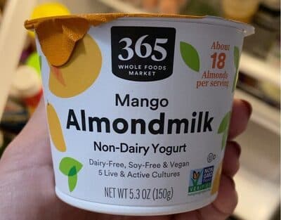 Mango Almondmilk Non-Dairy Yogurt