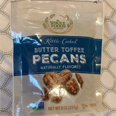Butter Toffee Flavored Kettle-Cooked Pecans
