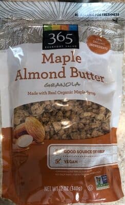 Maple Almond Butter Granola