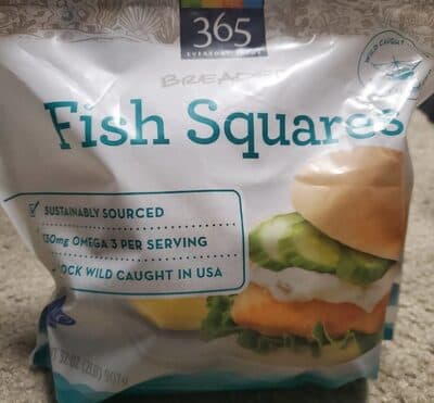 Breaded Fish Squares