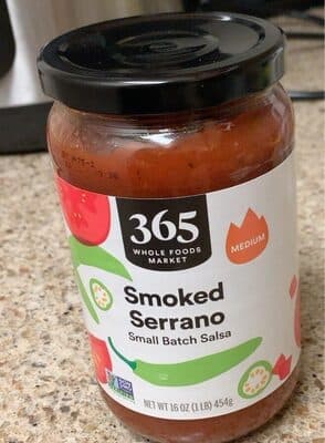 Medium Smoked Serrona Small Batch Salsa