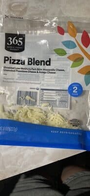 Pizza Blend Low-Moisture Part-Skim Mozzarella Cheese, Unsmoked Provolone Cheese & Asiago Fresh Cheese Shreds