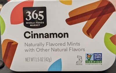 Cinnamon Flavored Mints