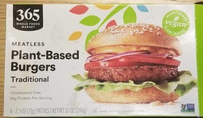 Traditional Meatless Plant-Based Burgers