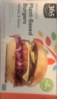 Smoky & Spicy Meatless Plant-Based Burgers