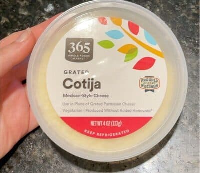 Cotija Grated Mexican-Style Cheese