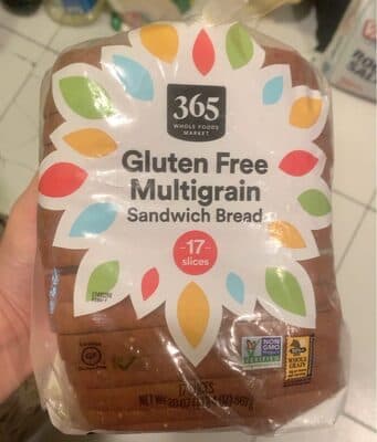Gluten Free Multigrain Sandwich Bread Slices