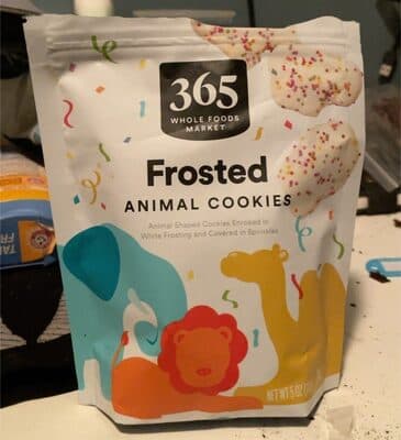 Frosted Animal Cookies